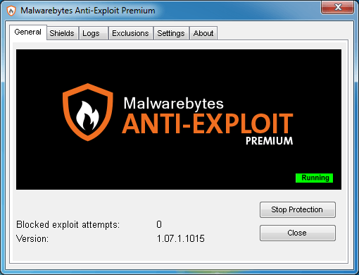 ดาวน์โหลด Malwarebytes AntiExploit Premium Free Download