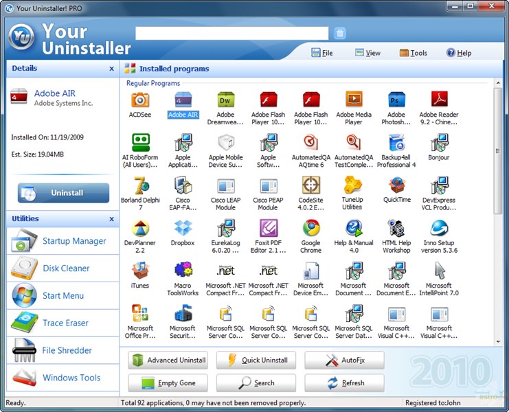 ดาวน์โหลด Your Uninstaller Pro Free Download
