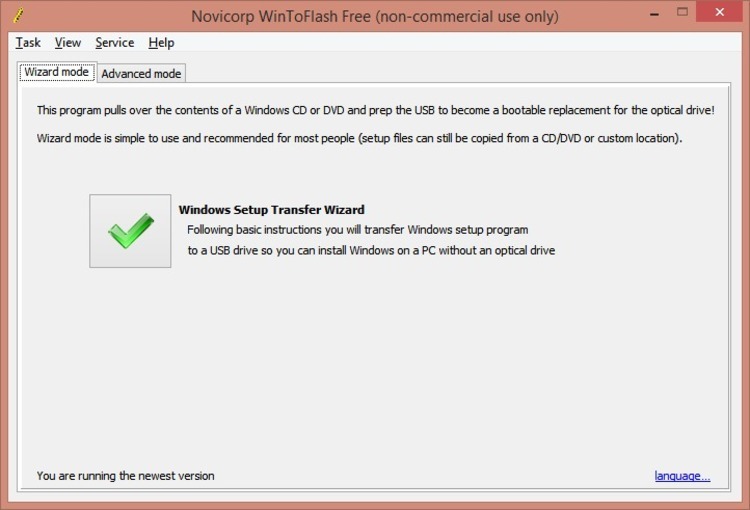 WinToFlash Pro