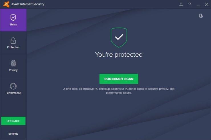 ดาวน์โหลด Avast Internet Security 2019 Free Download