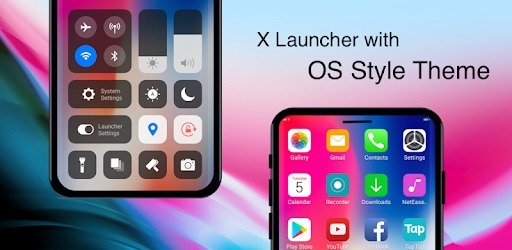 ดาวน์โหลด X Launcher Pro PhoneX Theme OS11 Free Download