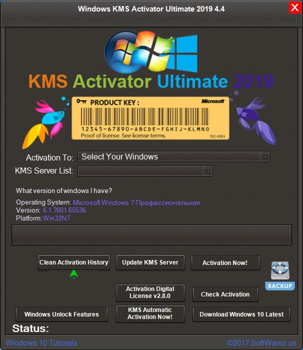 ดาวน์โหลด Windows KMS Activator Ultimate Free Download
