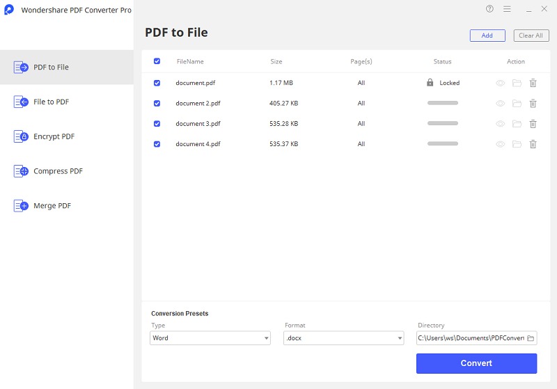 ดาวน์โหลด Wondershare PDF Converter Pro Free Download