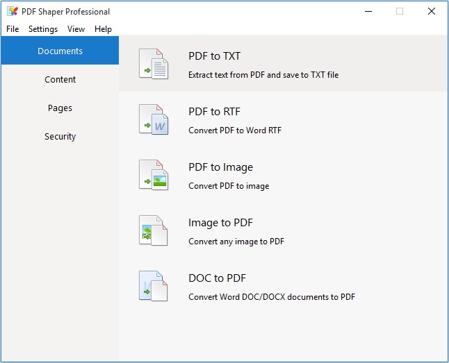ดาวน์โหลด PDF Shaper Professional Free Download