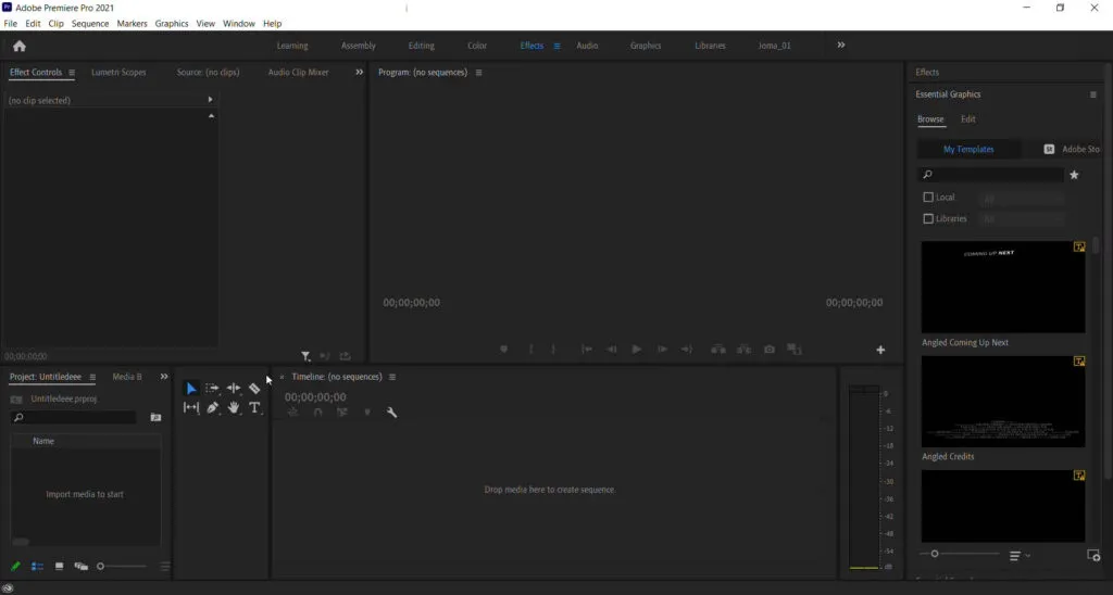Adobe Premiere Pro CC 2019