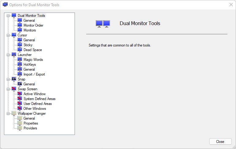 ดาวน์โหลด Dual Monitor Tools Free Download