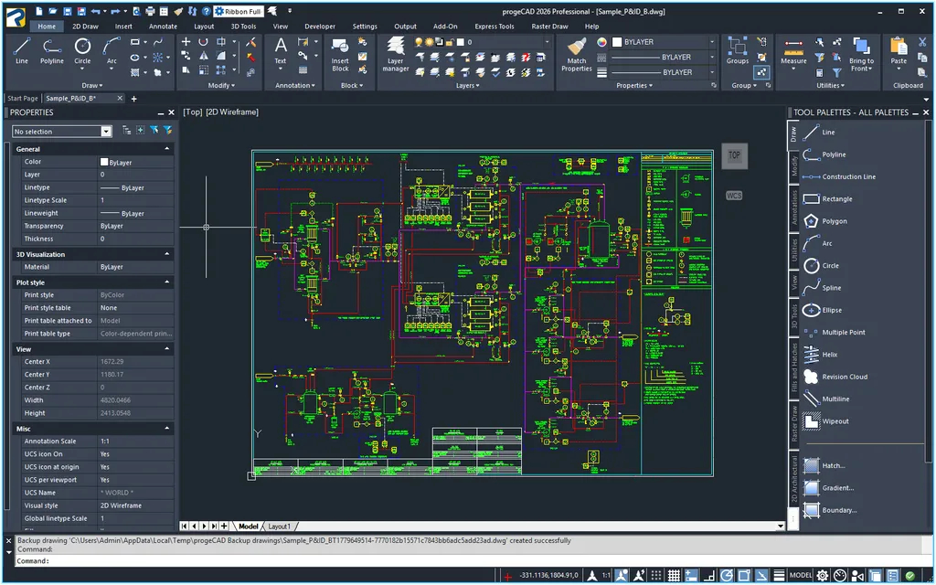 ProgeCAD 2026 Pro 2 Screenshot