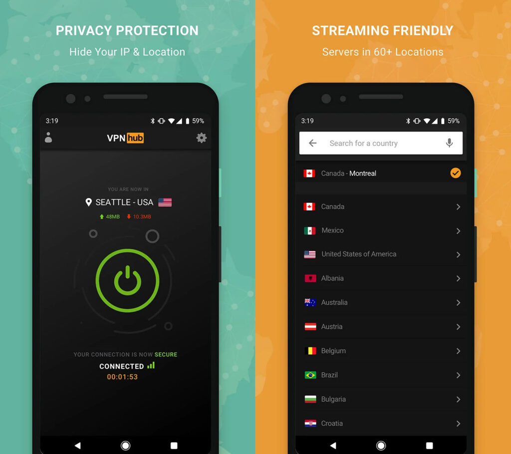 VPNhub Premium