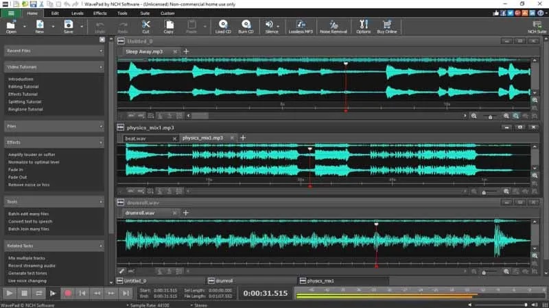 Wavepad Sound Editor
