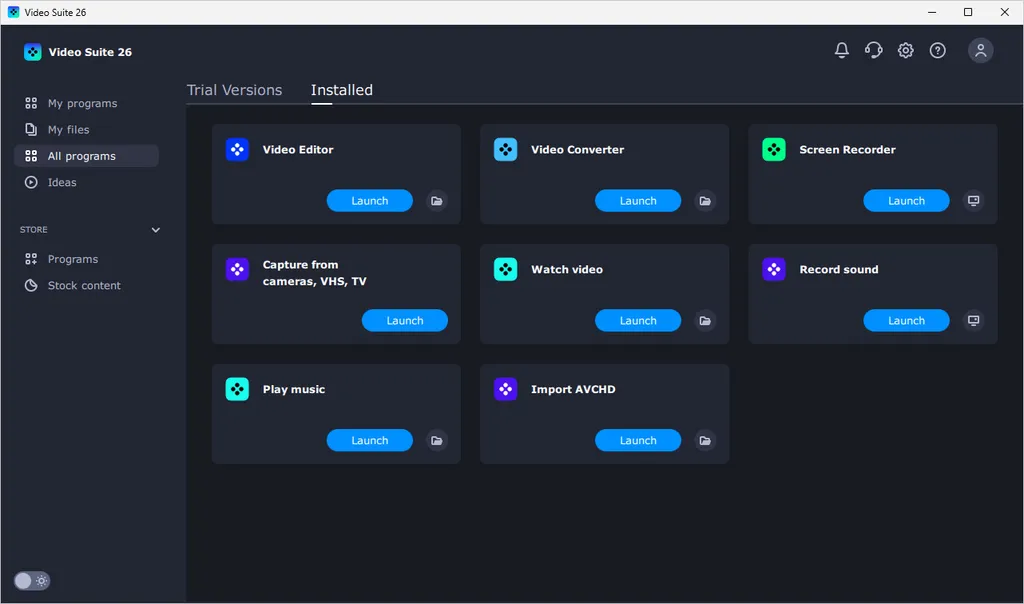 Movavi Video Suite Screenshot