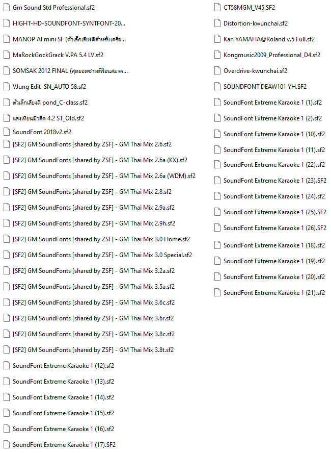 SoundFonts