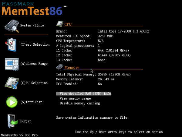 MemTest86 Pro