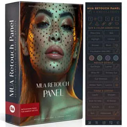 MUA Retouch Panel for Adobe Photoshop