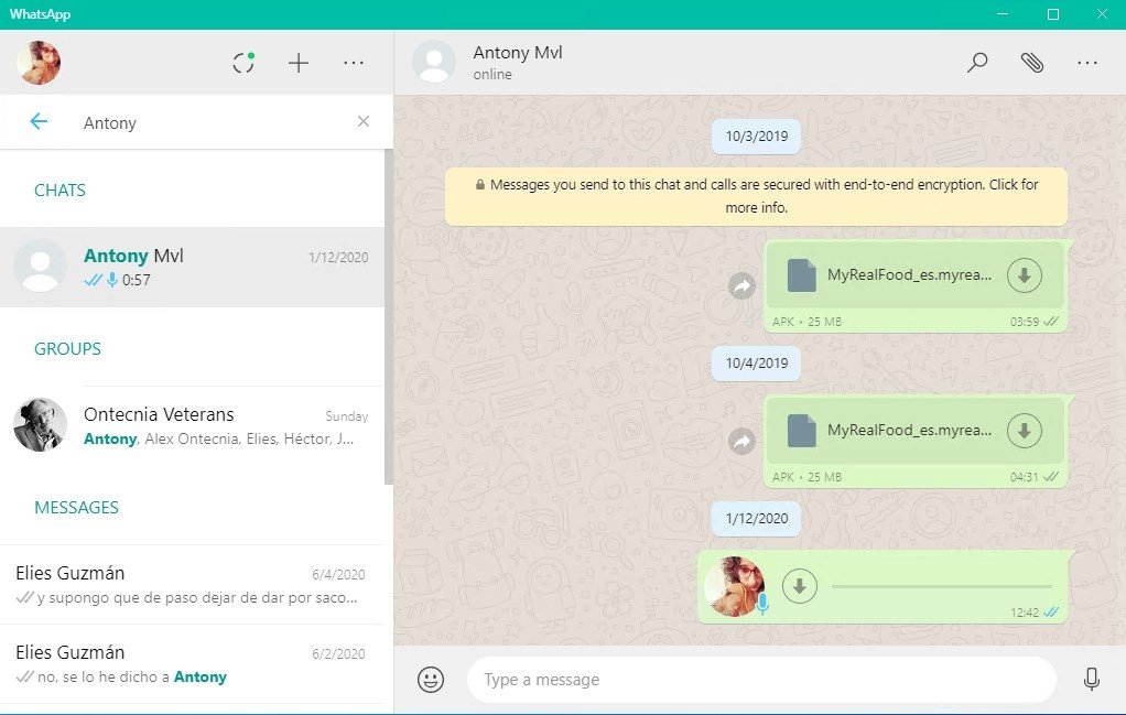 WhatsApp Desktop