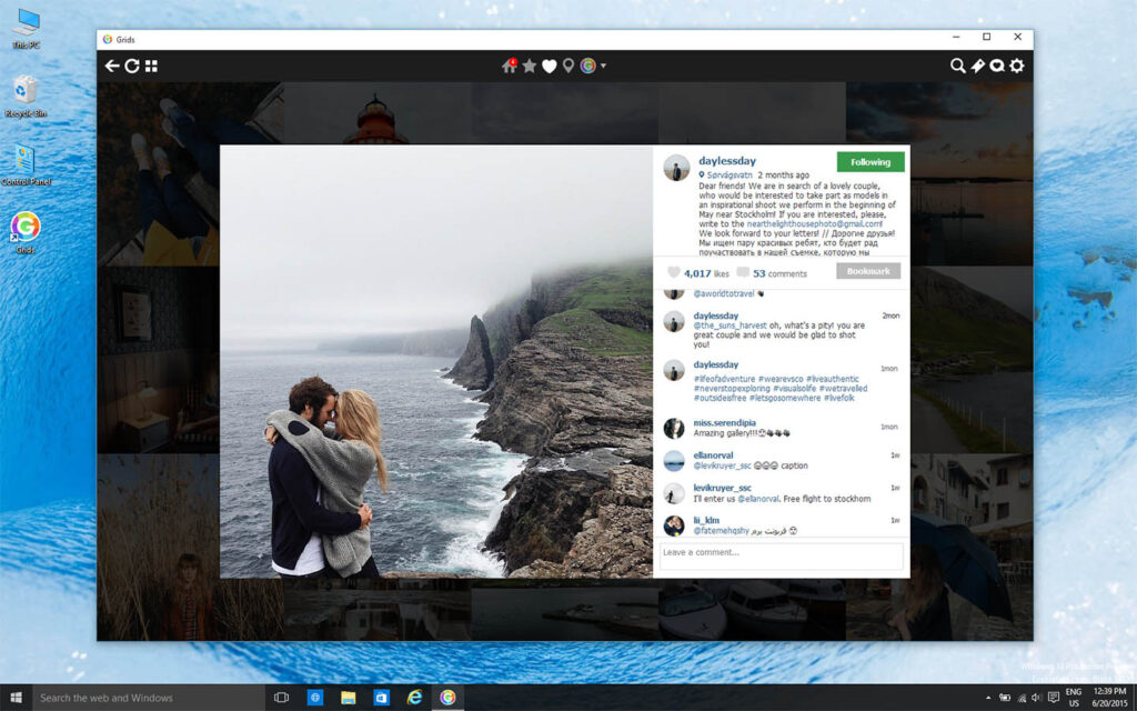 Grids for Instagram