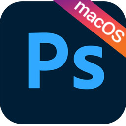 Adobe Photoshop 2024 Logo MacOS