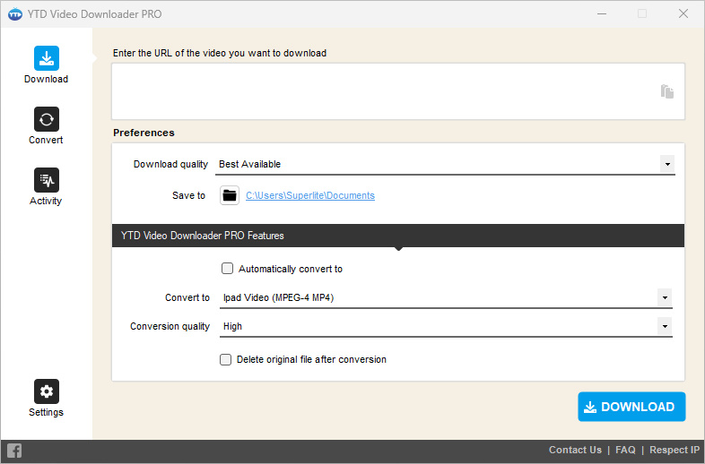 YTD Video Downloader Pro