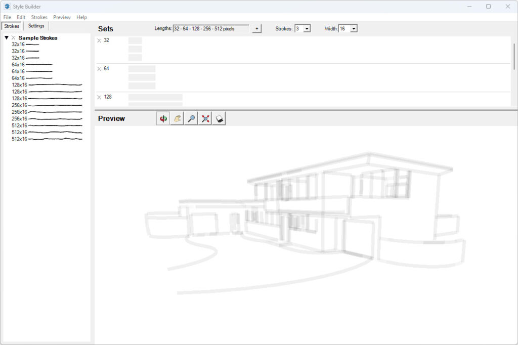 SketchUp Pro 2024 Style Builder
