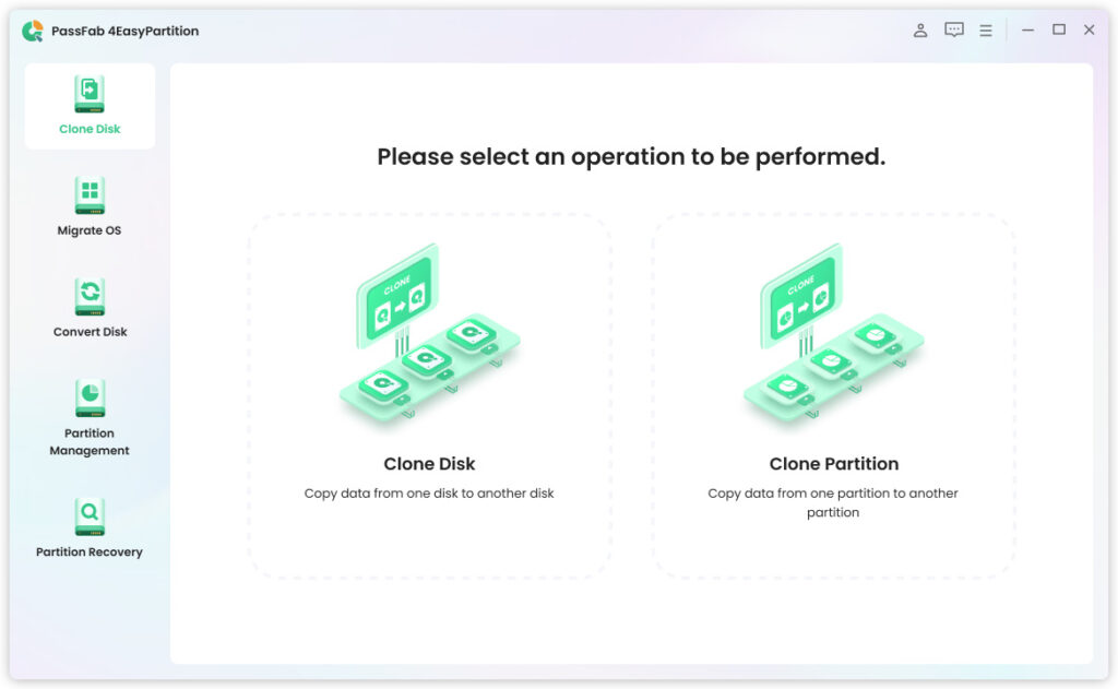 PassFab 4EasyPartition Screenshot