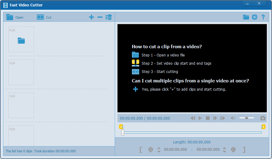 Fast Video Cutter Joiner Screenshot