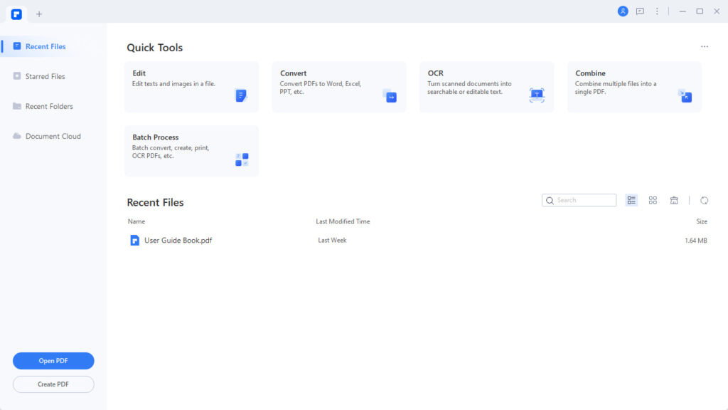 Wondershare PDFelement Pro Screenshot