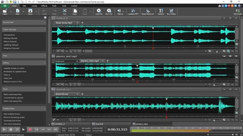 WavePad Sound Editor