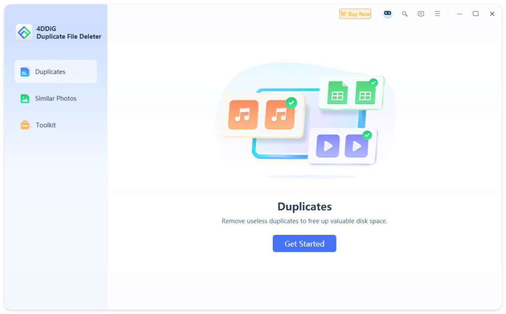 4DDiG Duplicate File Deleter