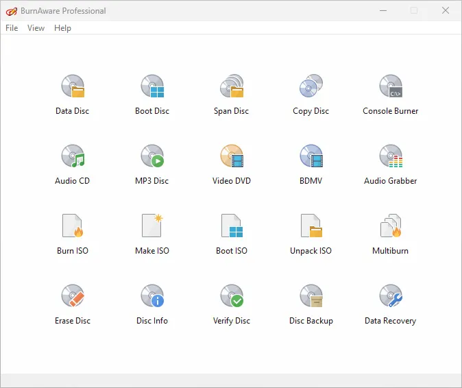 BurnAware 1 Screenshot