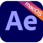 Adobe After Effects 2025 MacOS Logo