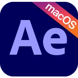 Adobe After Effects 2025 MacOS Logo