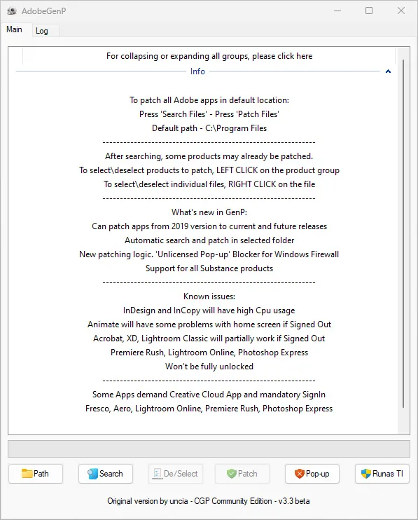 Adobe GenP