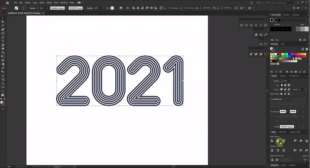 Adobe Illustrator CC 2021