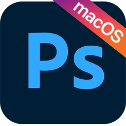 Adobe Photoshop 2025 Logo macOS