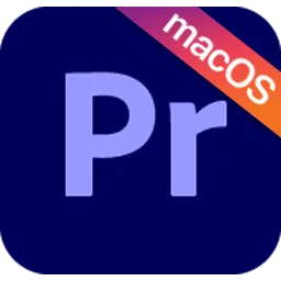 Adobe Premiere Pro 2025 macOS Logo