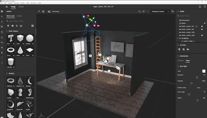 Adobe Substance 3D Stager