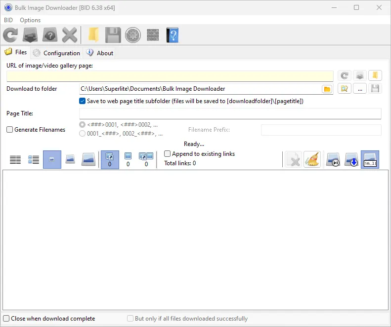 Bulk Image Downloader