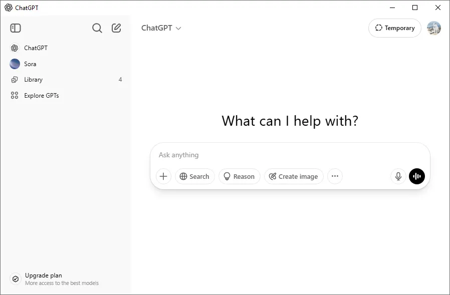 ChatGPT Desktop