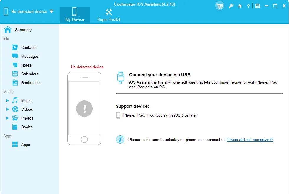 Coolmuster iOS Assistant