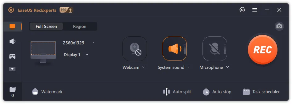 EaseUS RecExperts Pro
