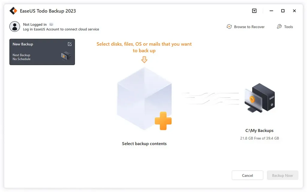 EaseUS Todo Backup Home