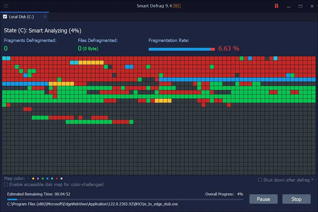 IObit Smart Defrag Pro