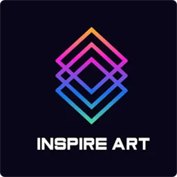 Inspire Art AI Image Generator Logo