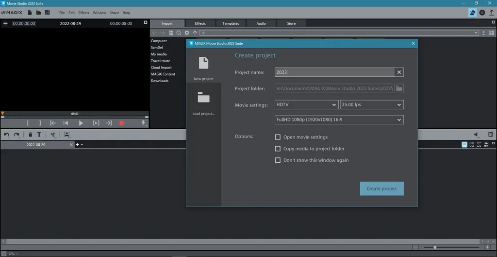 MAGIX Movie Studio Suite