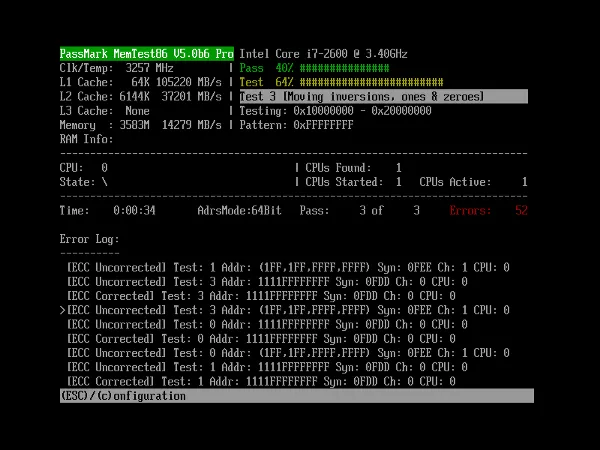 Memtest86 Pro 2
