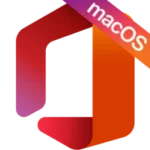 Microsoft Office 2024 Logo macOS