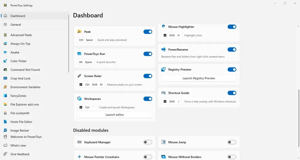 Microsoft PowerToys 2
