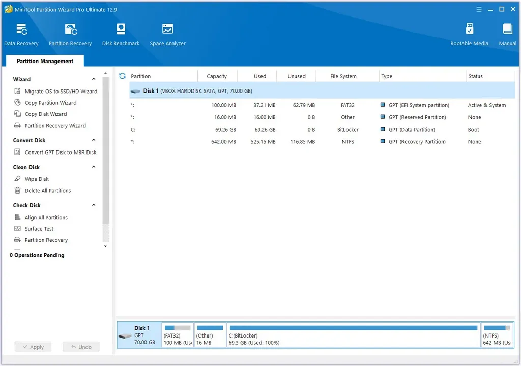 MiniTool Partition Wizard
