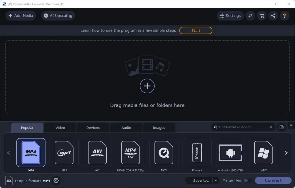 Movavi Video Converter Premium