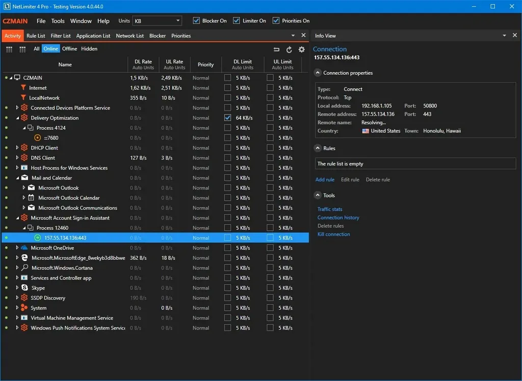 NetLimiter Pro