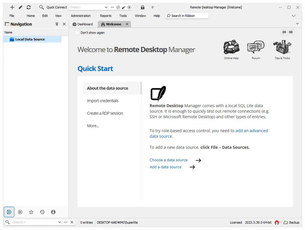 Remote Desktop Manager Enterprise